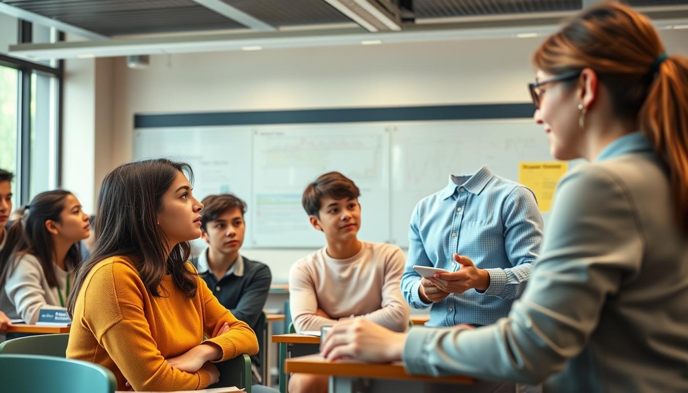 Modern university campus for students